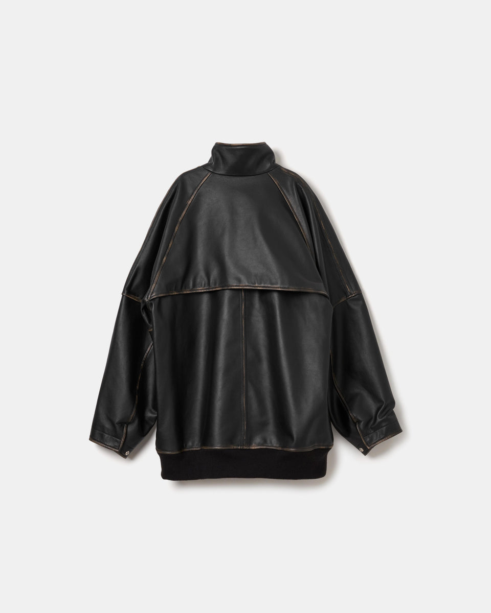 洋服② 2tone goth leather mid blouson – 08sircus