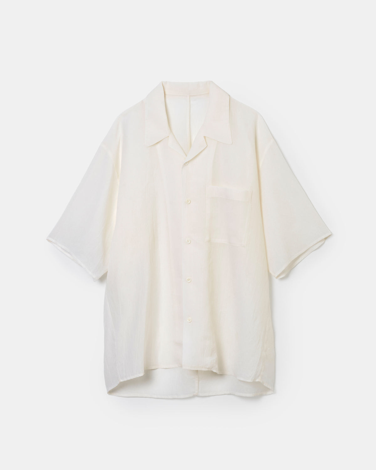 Cupro shrink back dolman split shirt – 08sircus