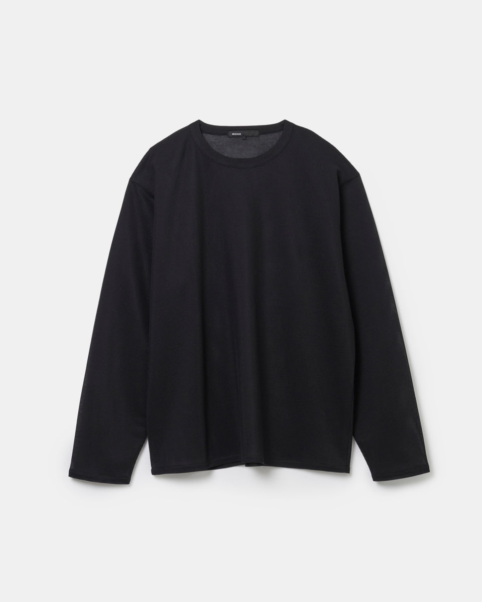 Sheer waffle long tee – 08sircus