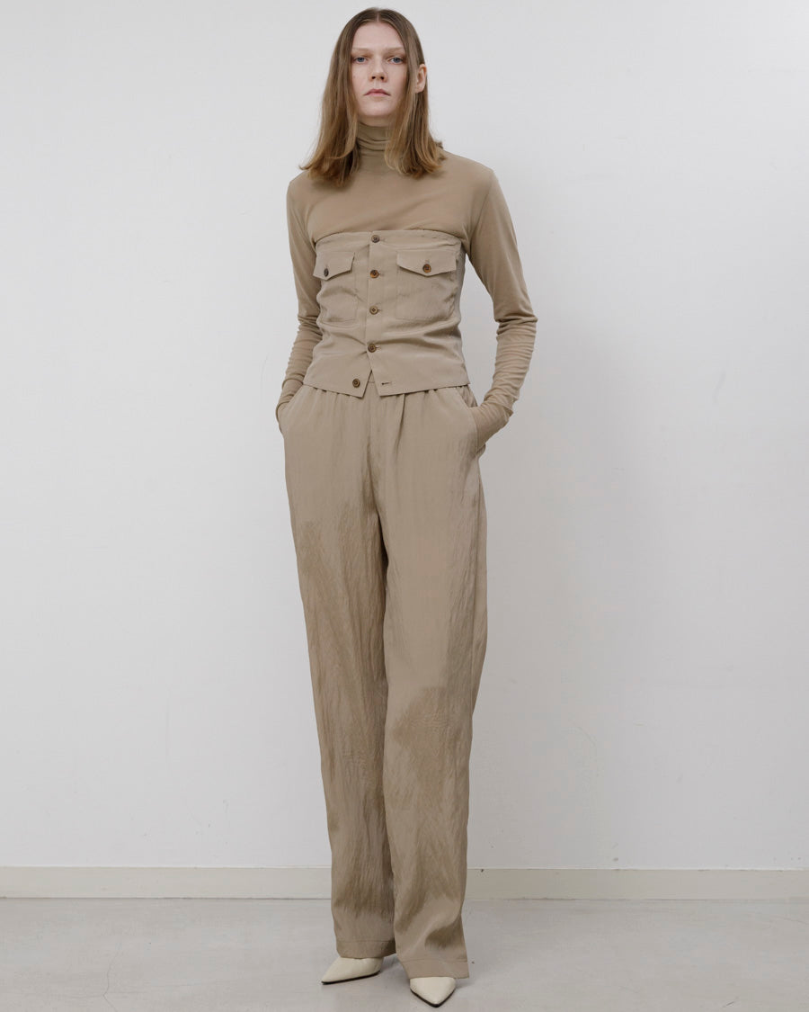 Viscose washer slit easy pants – 08sircus