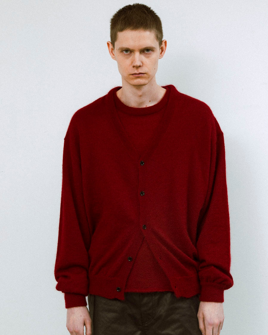 Super Kid mohair knit cardigan – 08sircus