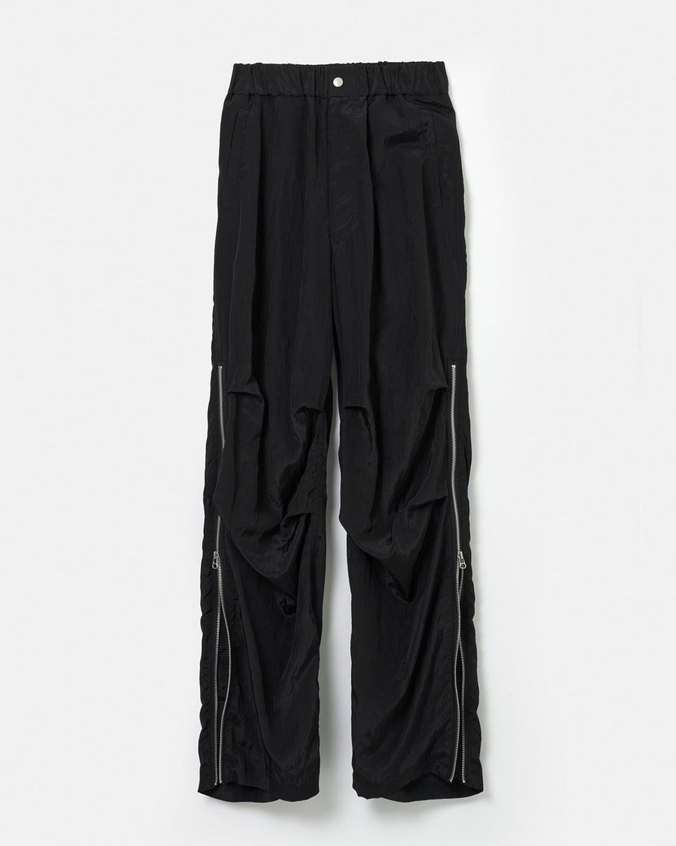 ウ*カ様 08circus Washer parachute zip pants ウ*カ様 08circus Washer parachute zip pants Viscose washer