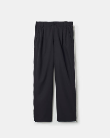 Dobby cloth side zip pants