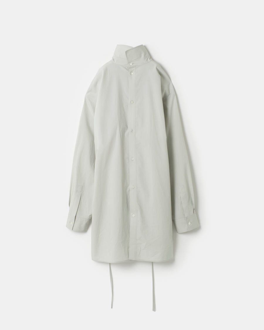 120/2 Suvin typewriter stand collar shirt – 08sircus