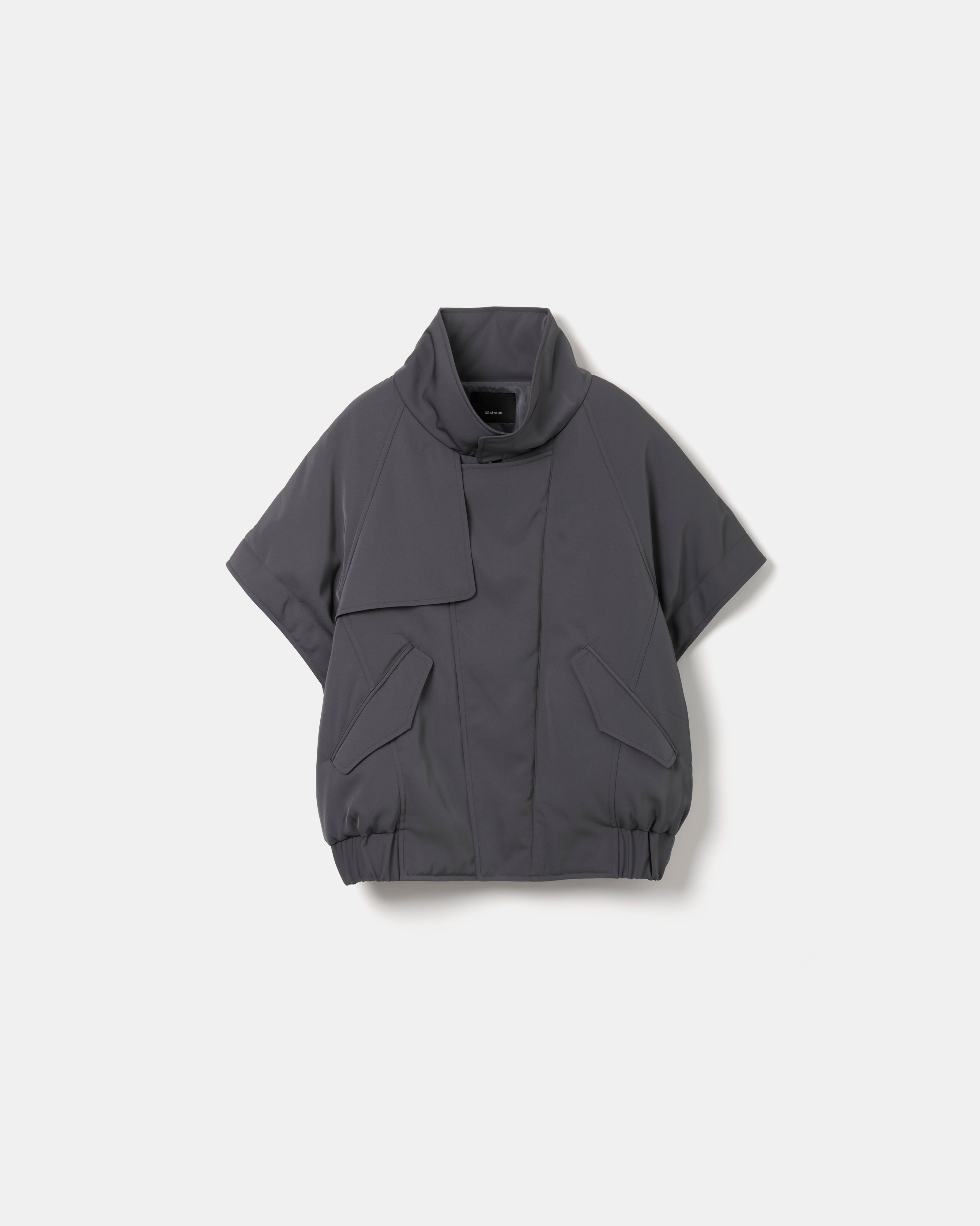 Light twill padded detachable short blouson – 08sircus