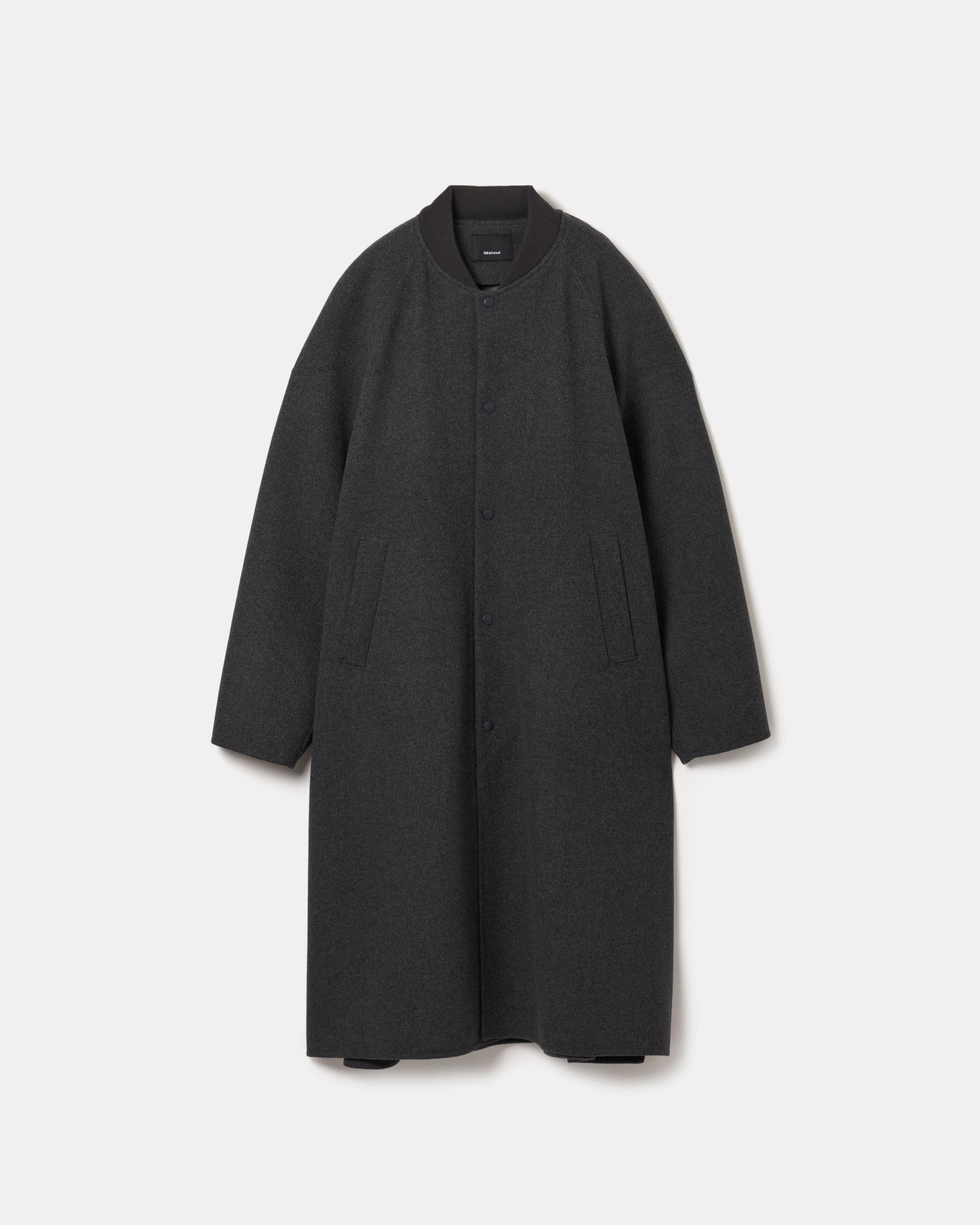 ロッシー様 Wool melton double face rever stadium coat – 08sircus