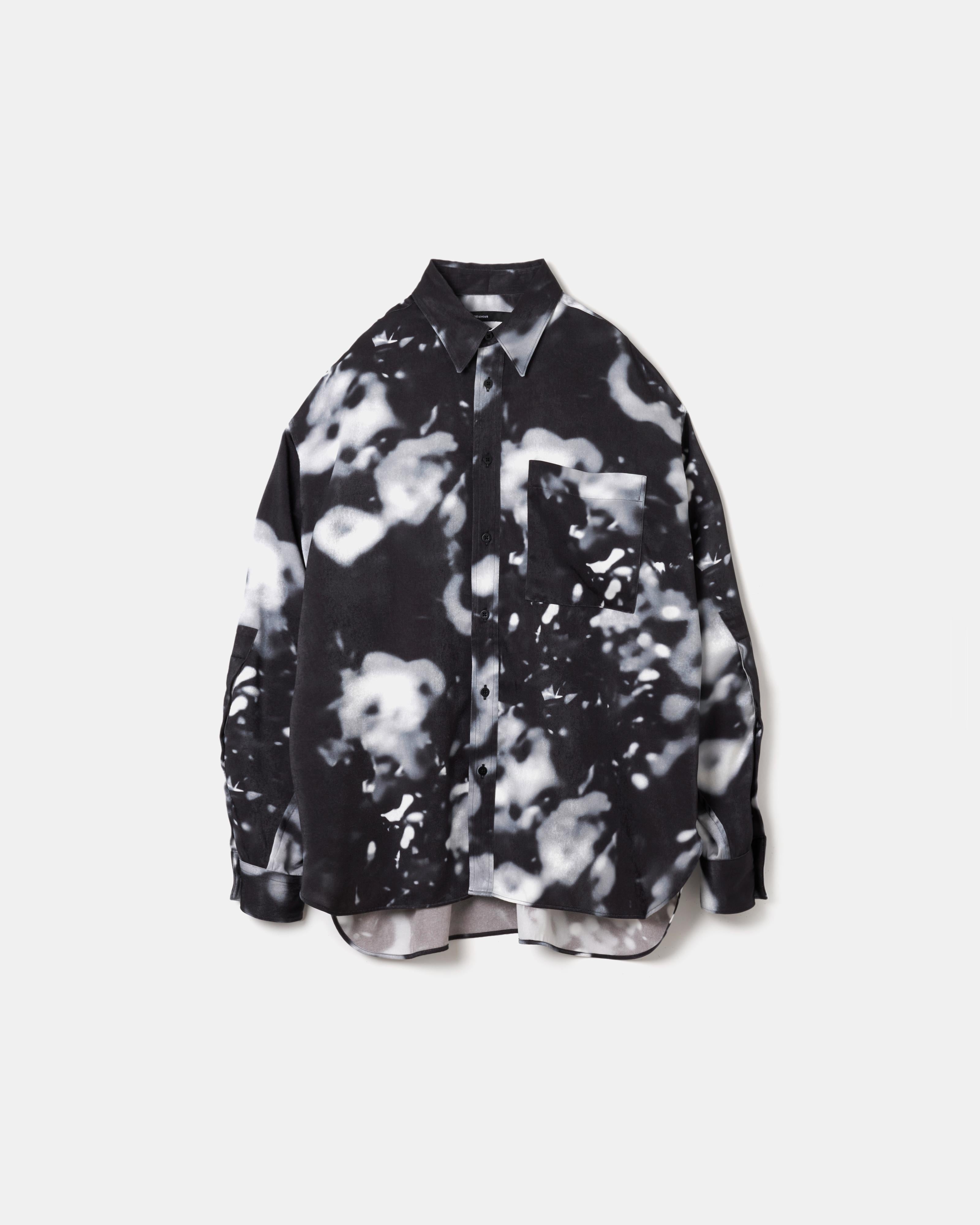 Bokashi print over shirt – 08sircus