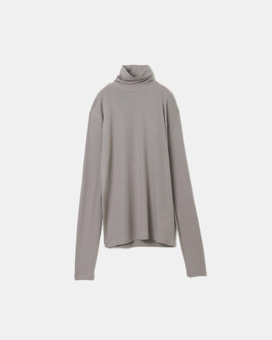 Stretch jersey super high neck