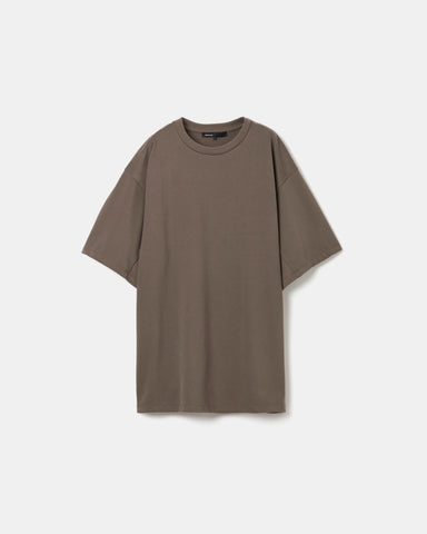 Organic cotton jersey suede finish tee
