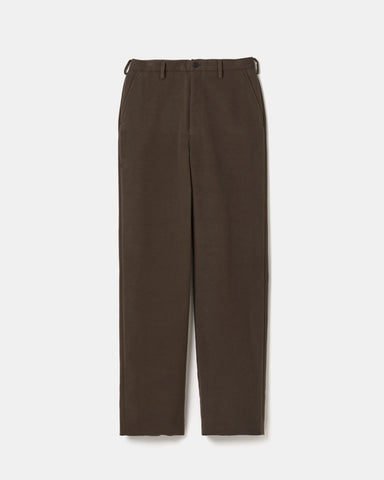 Dobby cloth straight pants