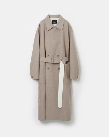 Cotton double face rever coat – 08sircus