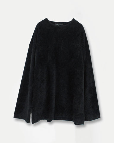 Micro fur terry long-tee