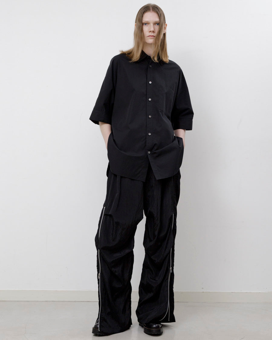 Viscose washer parachute zip pants – 08sircus