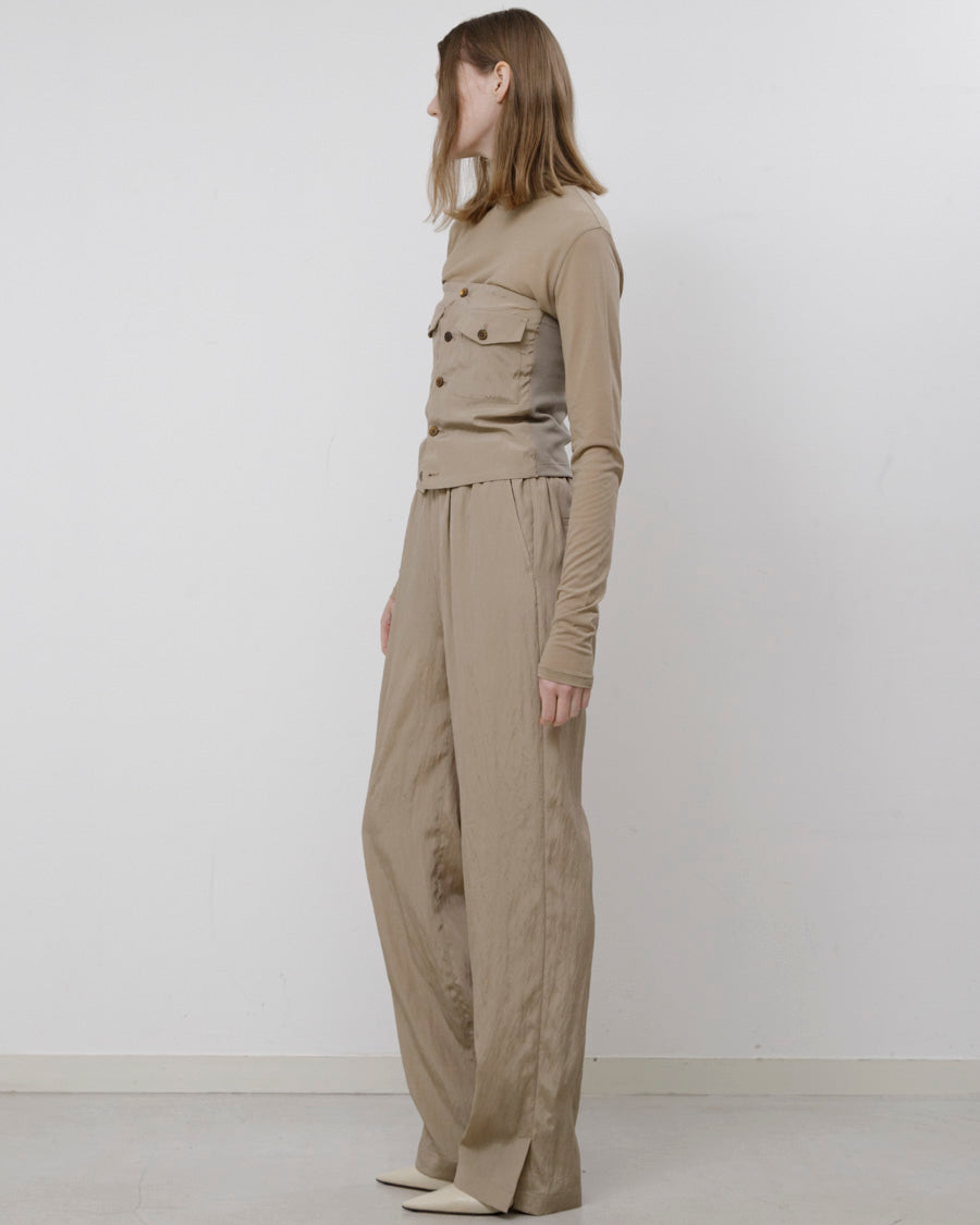シーロンSIIILON 2022SS Soldier easy pants ssstein | NYLON TWILL CARGO EASY TROUSERS – session