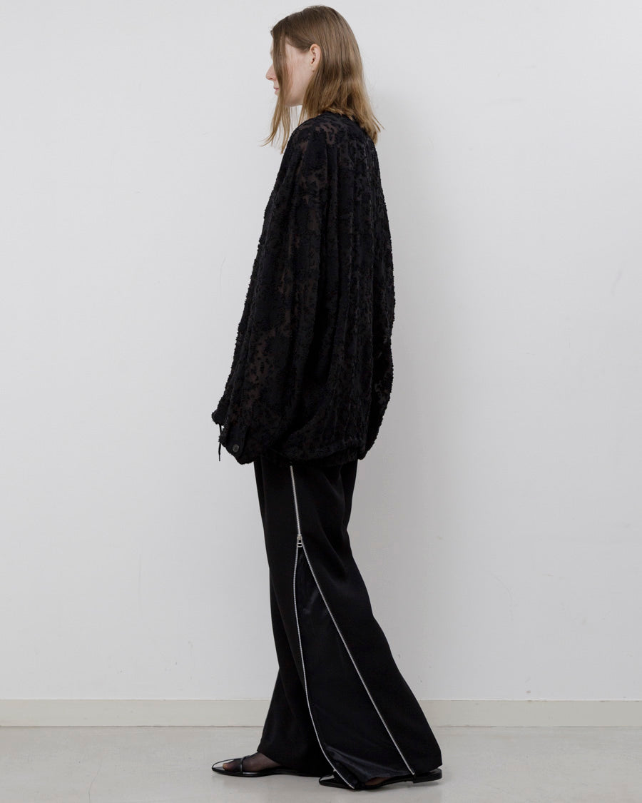 パンツ 08sircus Viscosemad cross side zip pants Viscose mad cross side zip pants – 08sircus