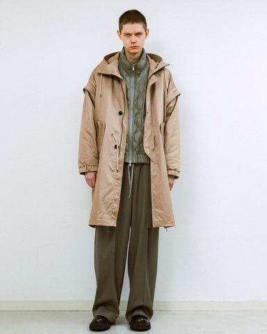 Wax vintage detachable foodie coat (water repellent)