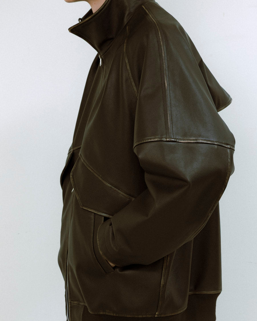  Peak - sotosotodays X HABIT leather 別注 キヌガサシェード HABIT leather