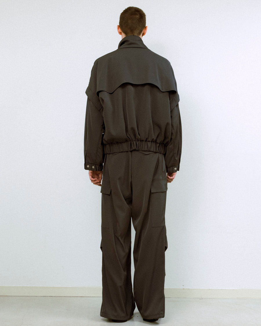 Light twill parachute zip pants – 08sircus