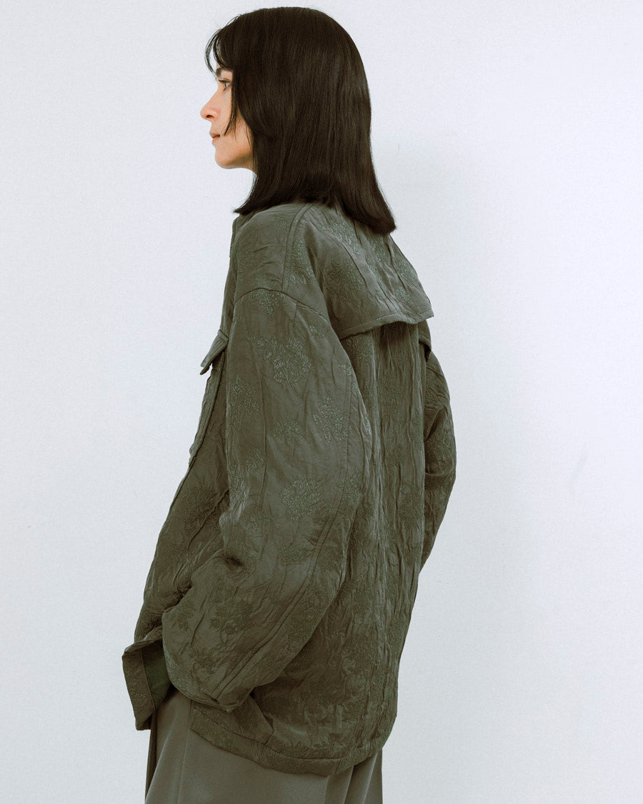 ジャケット・アウター 08sircus 24aw 08sircus】High count weather stand collar coat（water