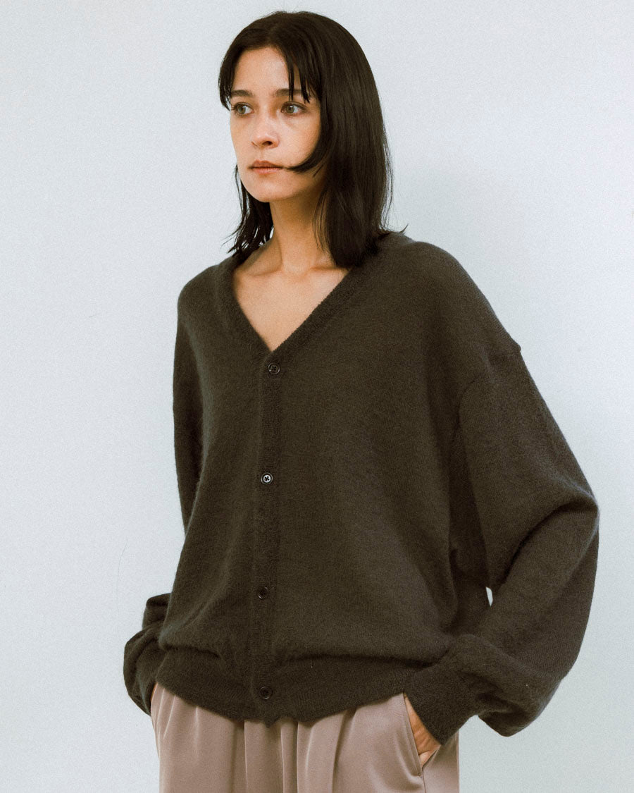 Super Kid mohair knit cardigan – 08sircus