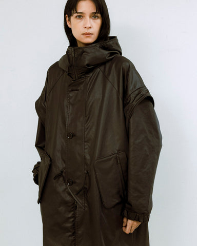 Wax vintage detachable foodie coat (water repellent)