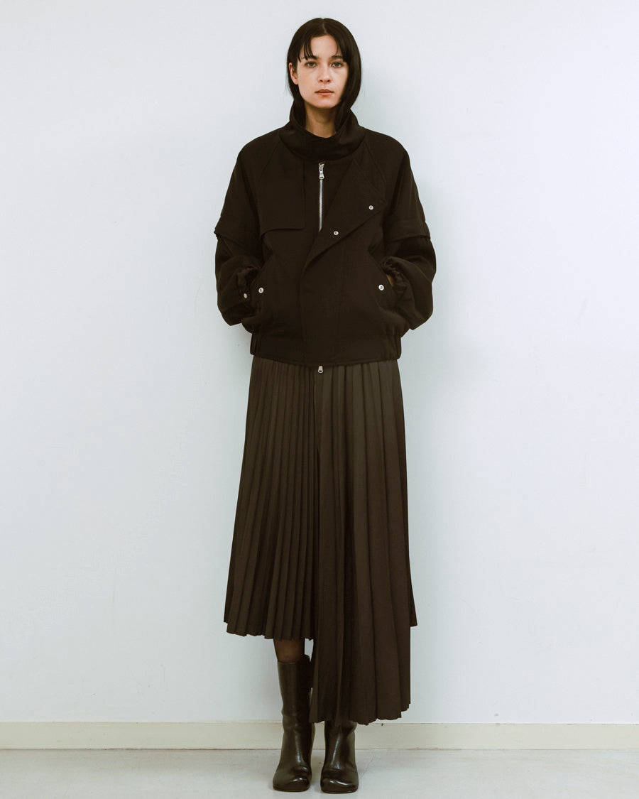 ジャケット・アウター LOW CLASSIC : PADDED ZIP-UP BLOUSON LOW CLASSIC