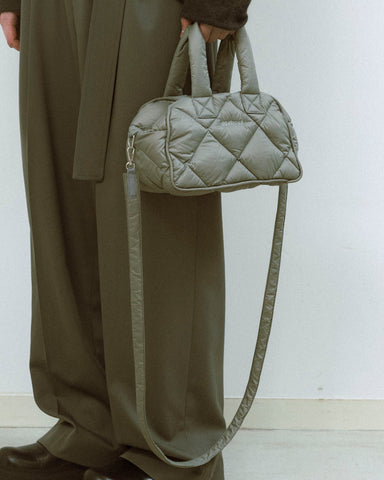 08sircus × TAION down mini  boston bag