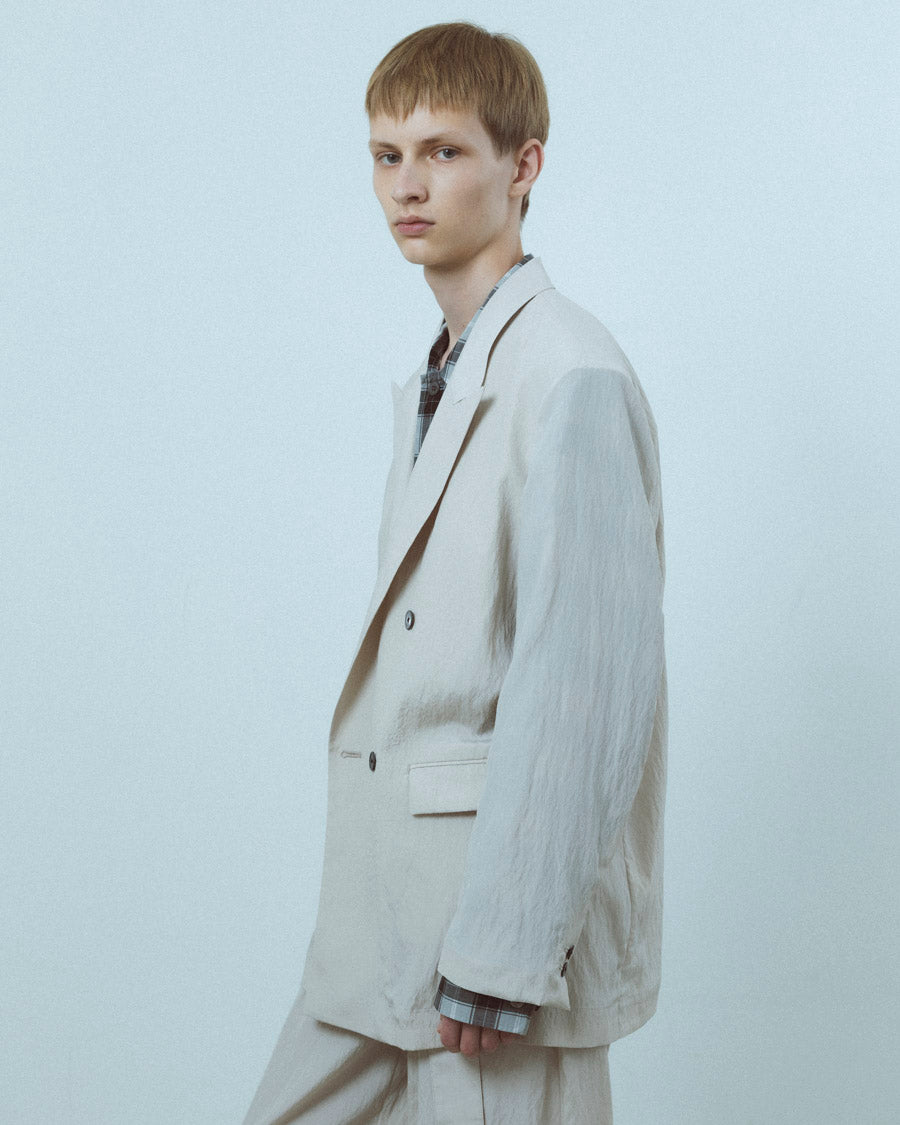 Viscose washer back slit jacket – 08sircus