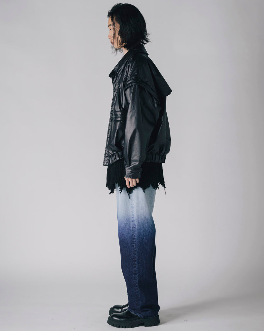 Gradation bleach denim pants – 08sircus