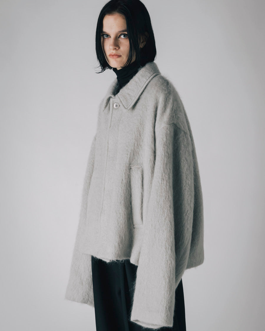 08sircus STUDIOUS別注 ペインティングシープ ボア ジャケット