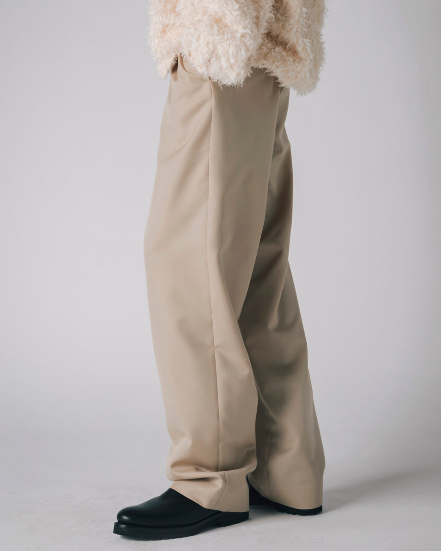 Mohair wool straight easy pants – 08sircus