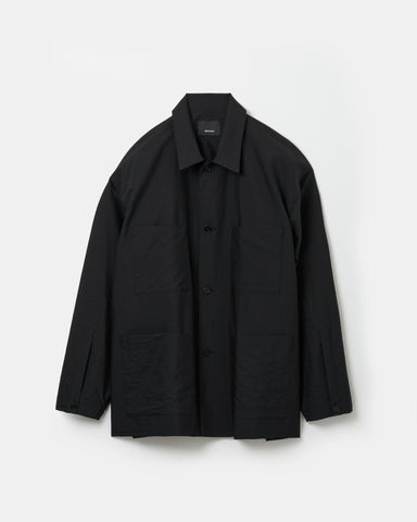 Wool Nylon poplin coverall