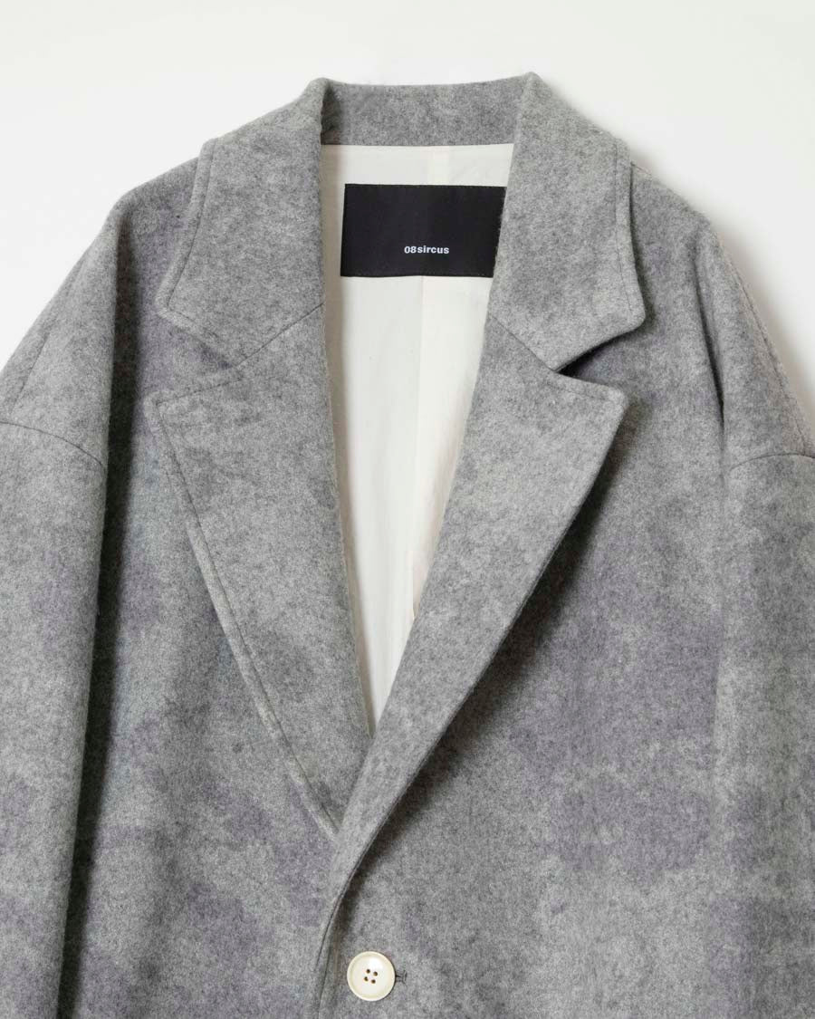 Wool half tone over coat