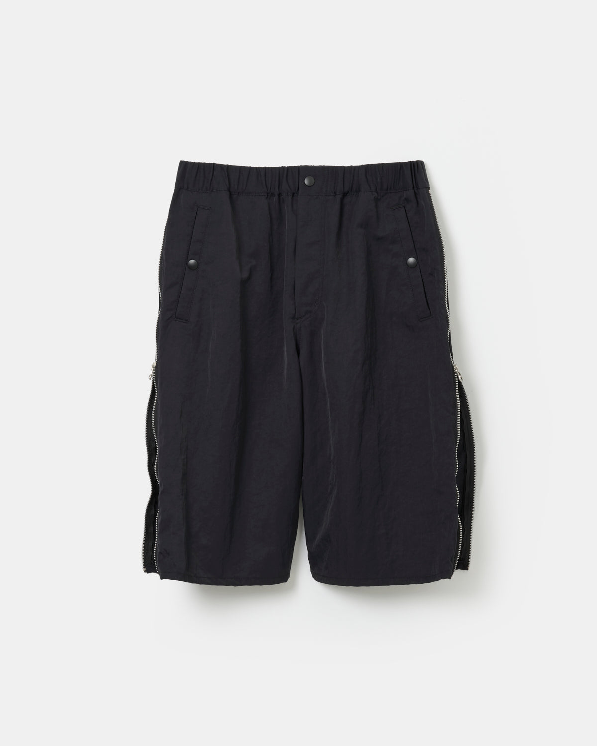 Recycle nylon zip short pants – 08sircus Recycle nylon zip short pants – 08sircus