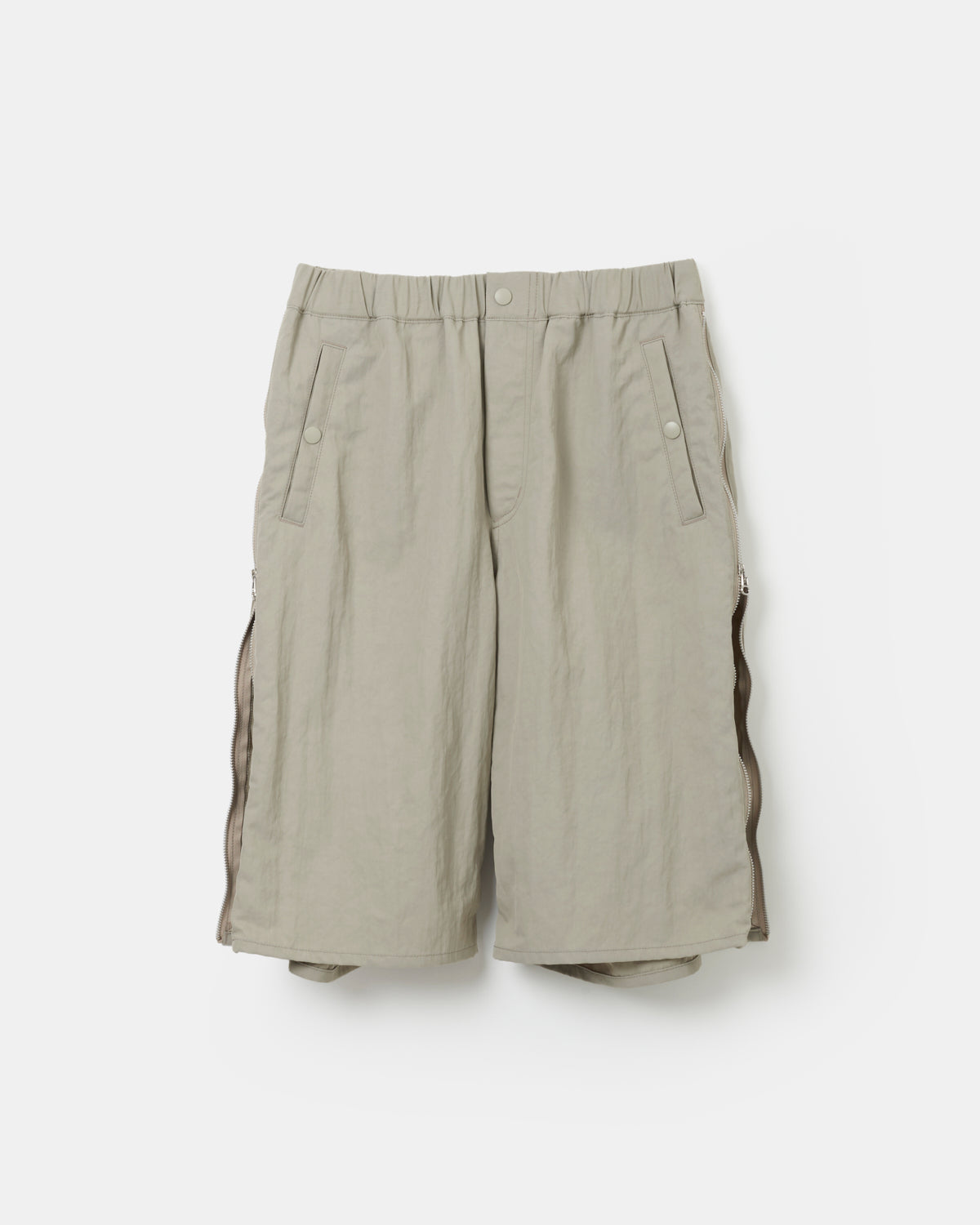 Recycle nylon zip short pants – 08sircus