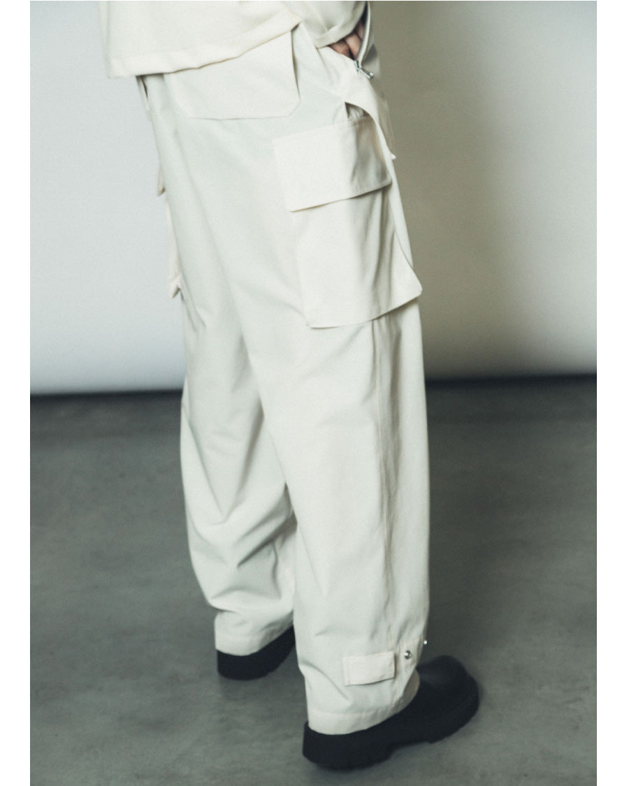 High count weather in side out cargo pants (water repellent