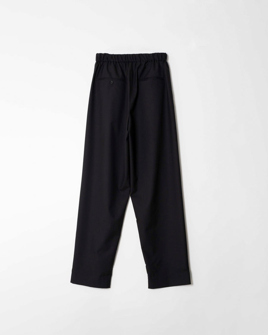Wool tropical tuck wide easy pants – 08sircus