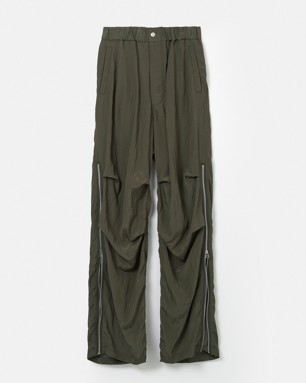 ウ*カ様 08circus Washer parachute zip pants Viscose washer parachute zip pants – 08sircus