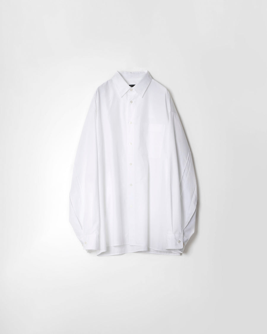 Broad box pleated sleeve shirt – 08sircus