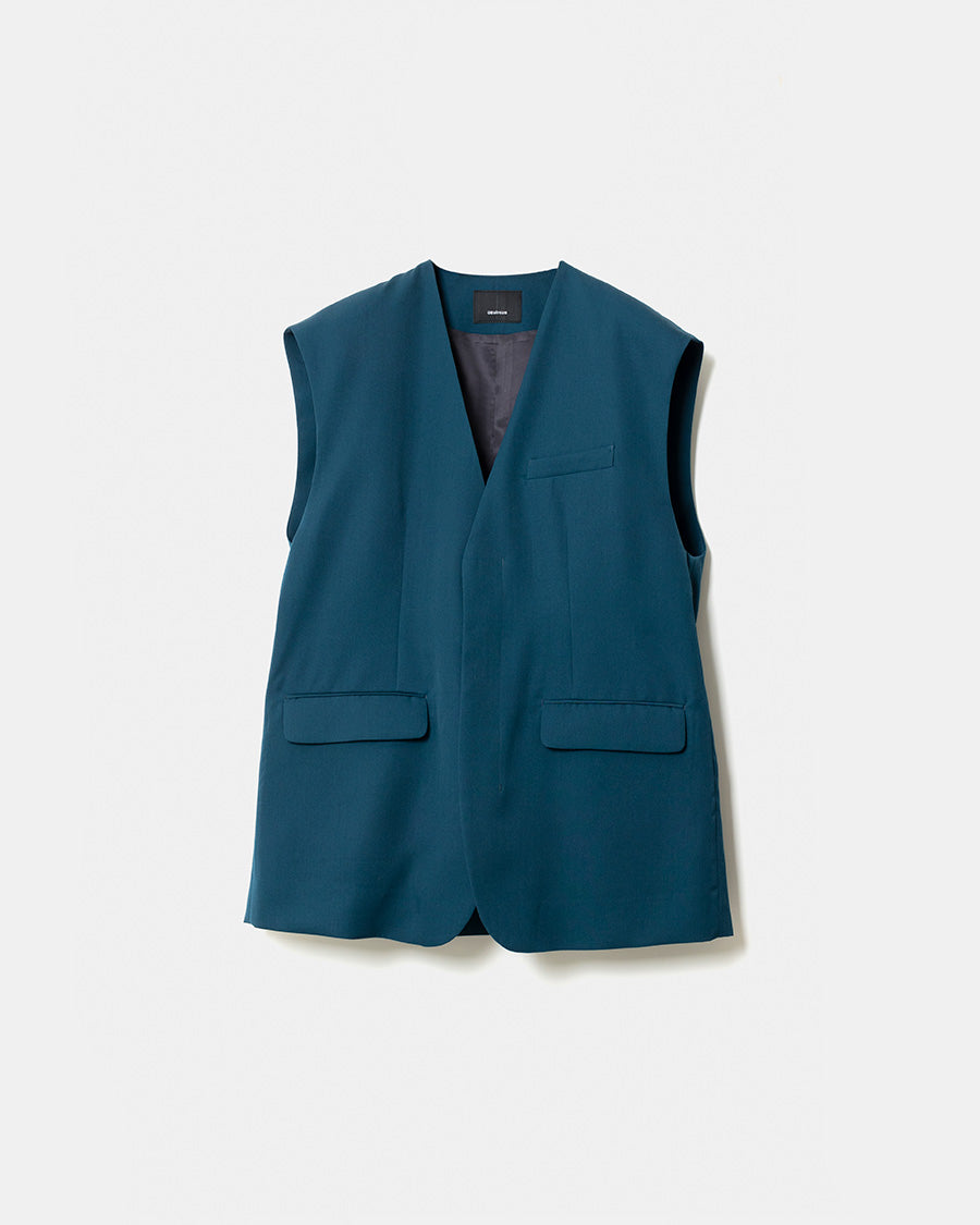 Paper wool sleeveless jacket – 08sircus